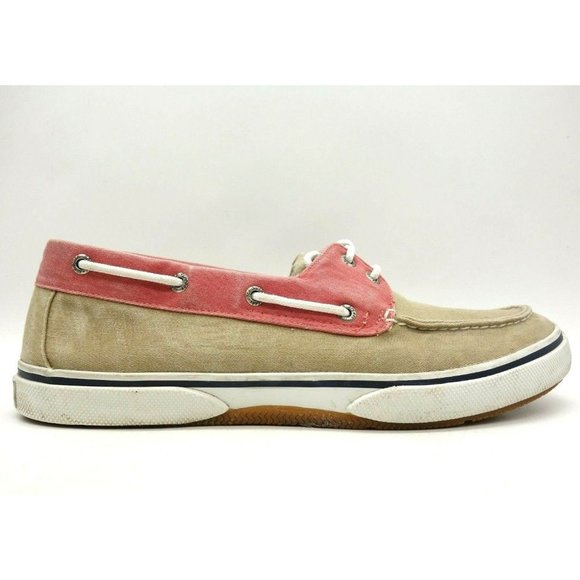 Sperry Top Sider Brown Canvas Casual Slip On Deck Loafers Shoes Men\'s 12 M main image 11